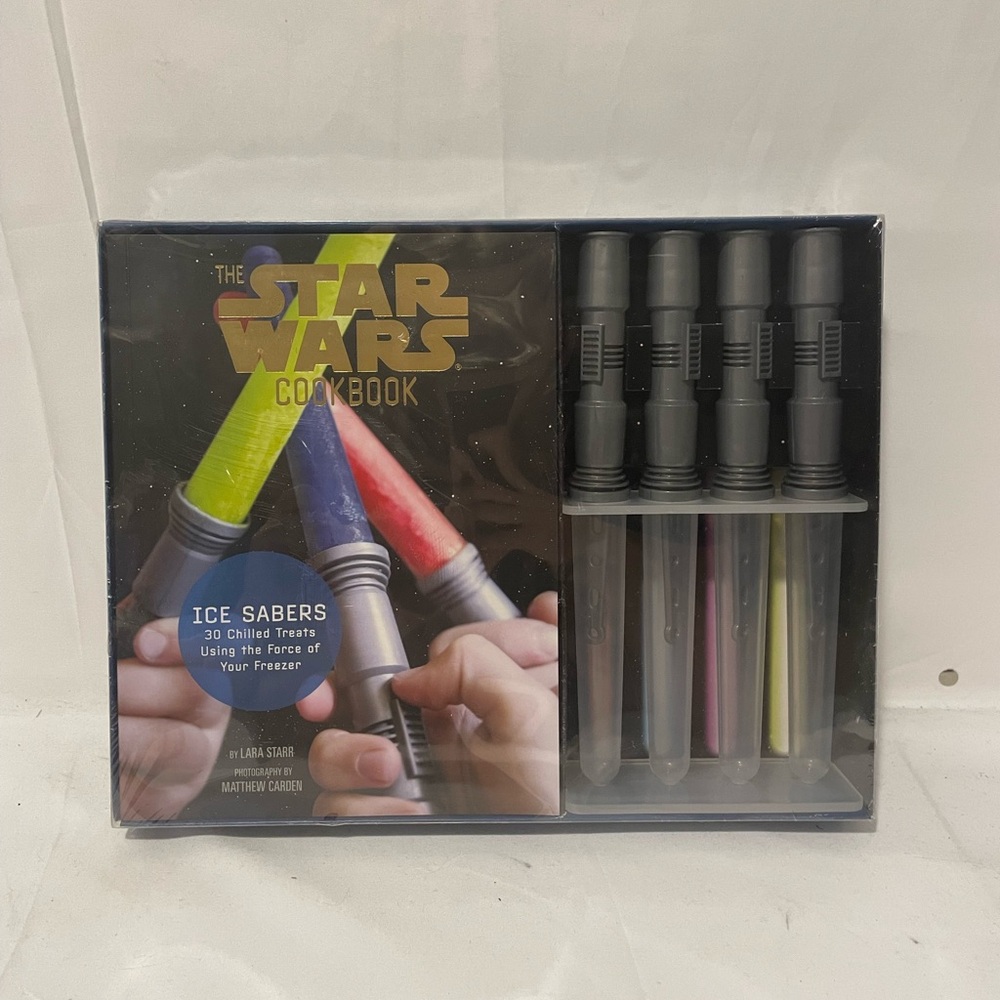 Star Wars Cookbook w/ Ice Sabers Using the Force of Your Freezer 30 Recipes. New